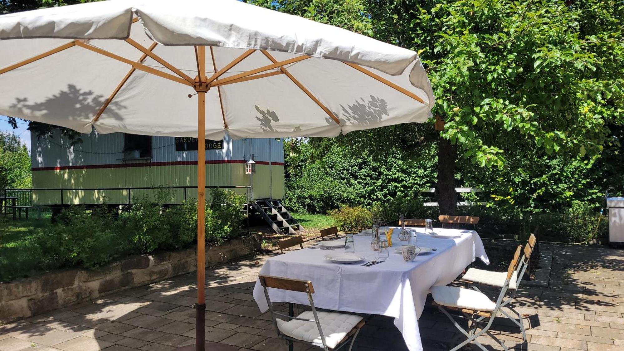 In Der Alten Gaertnerei B&B Neuhof an der Zenn ภายนอก รูปภาพ